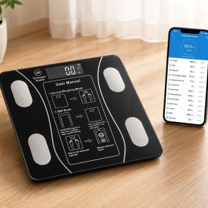 Bluetooth Smart Weight Scale+Thermometer